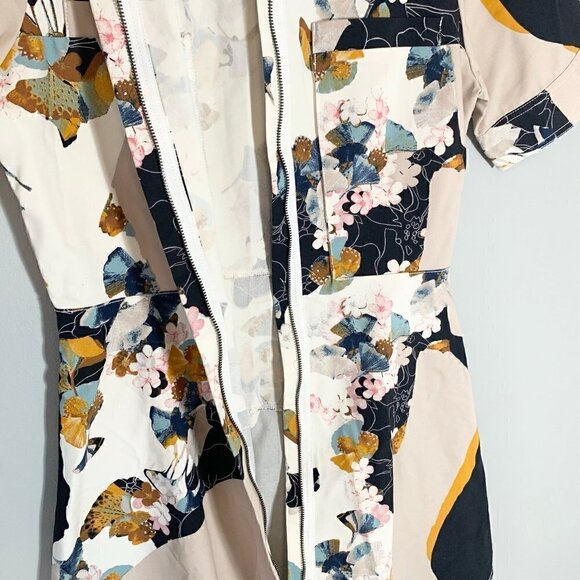 Phillip Lim for Target short sleeve full zipper front fit and flare shirt dress - Picture 4 of 10